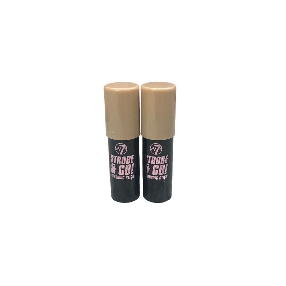 NEW Lot of 2 W7 Strobe & Go Strobing Sticks Moonlight